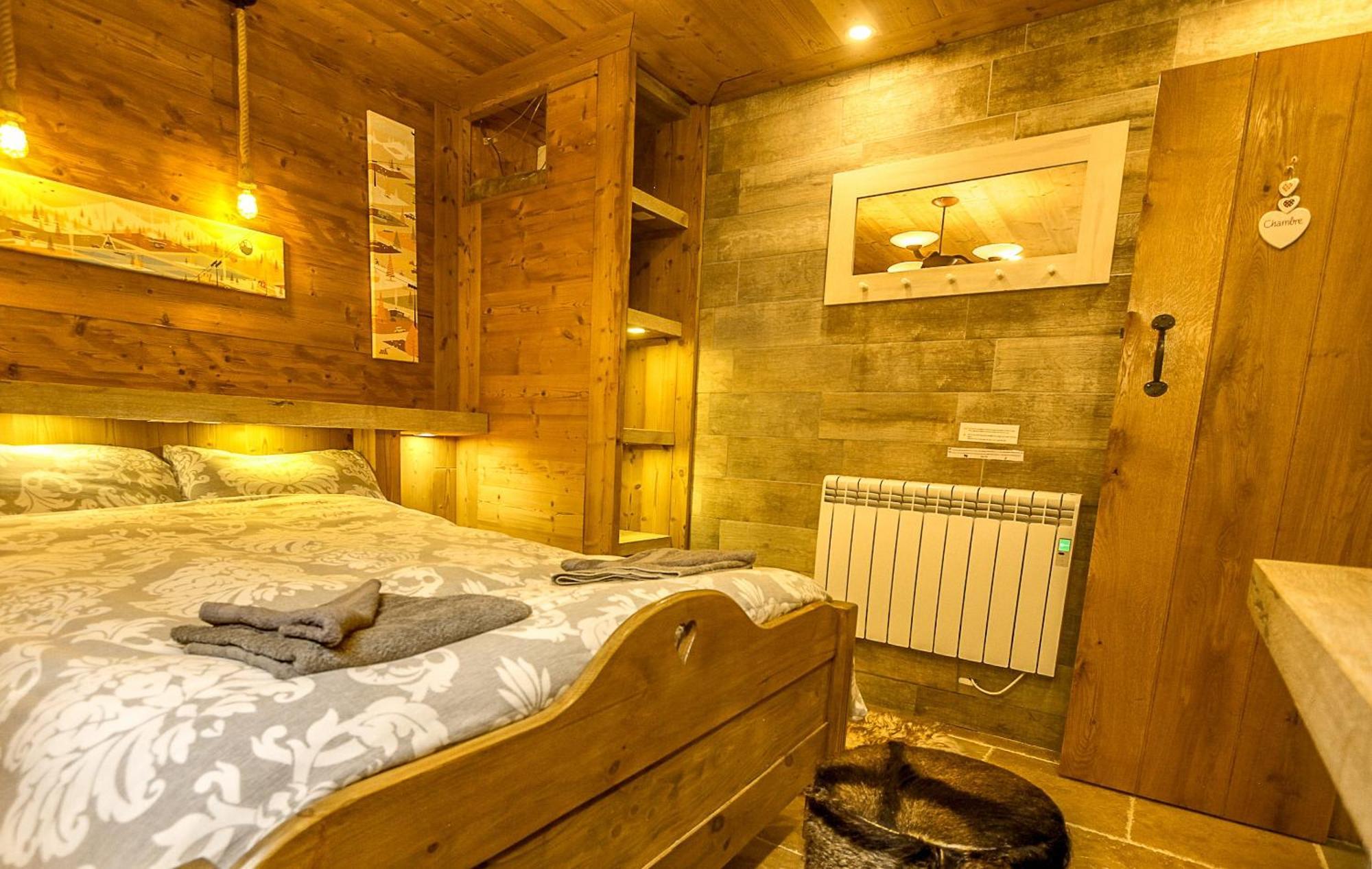 Chalet Miravidi, Montchavin-La Plagne, Jacuzzi & Sauna Zimmer foto